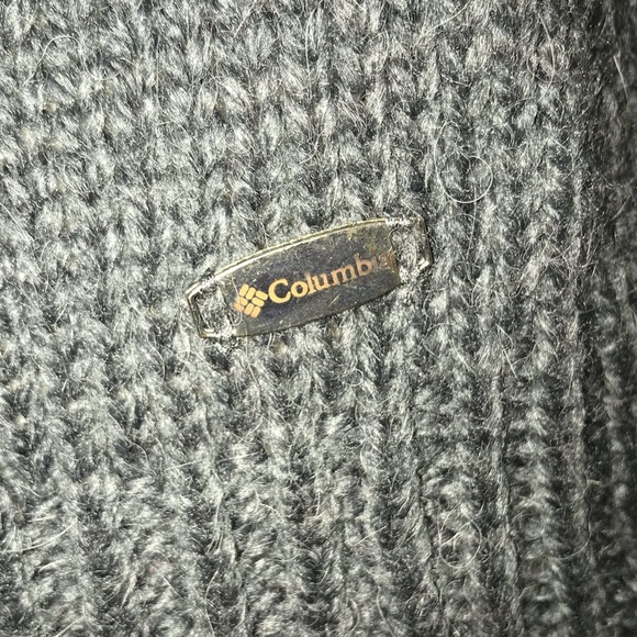 COLUMBIA Wool & Alpaca Blend Enchanted Fair Isle Button Cardigan Sweater Size L - Picture 4 of 14